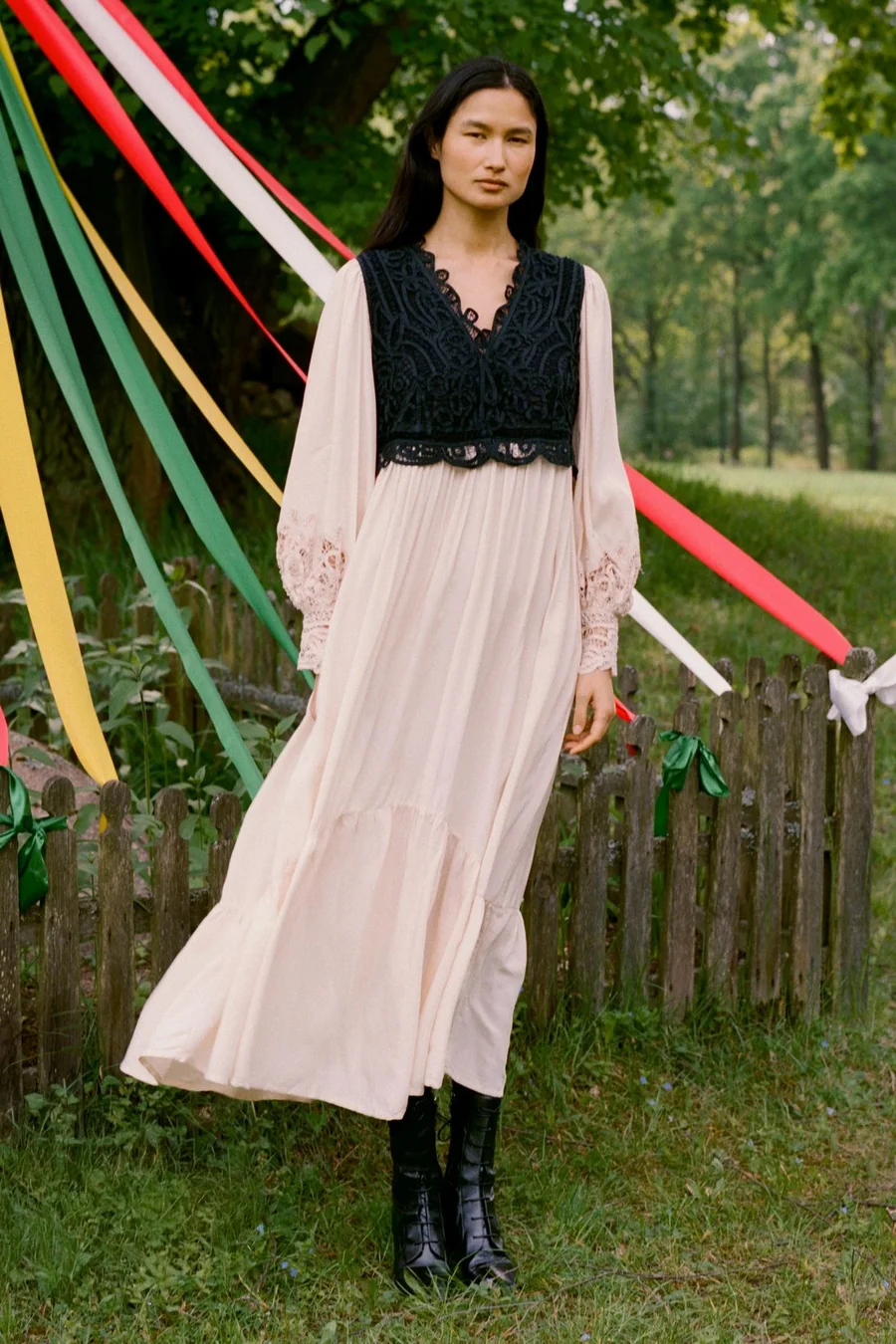 Sea New York Resort 2026 — lace bodice dress